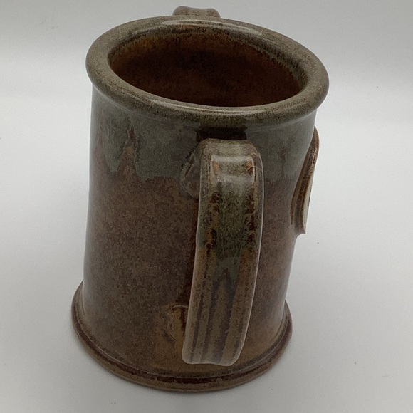 Sunset Hill Stoneware Double Handled Mystic Monk Coffee Mug - Picture 3 of 9